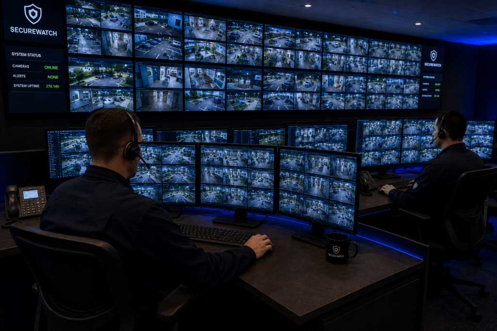 Remote CCTV Monitoring Centre
