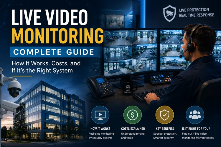 Live Video Monitoring Complete Guide How It Works Costs and If It Is the Right System