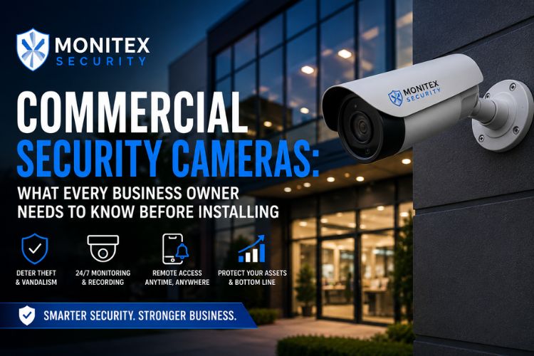 Why is commercial security cameras important for business